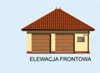 Elewacja projektu G175 - 1