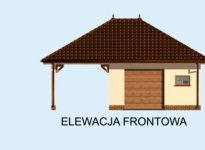 Elewacja projektu G177 - 1