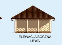 Elewacja projektu G177 - 2