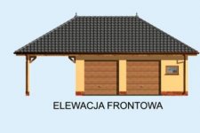 Elewacja projektu G179 - 1