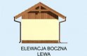 Projekt budynku gospodarczego G180 budynek gospodarczy - elewacja 2