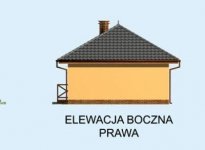 Elewacja projektu G186 projekt z wędzarnią - 4