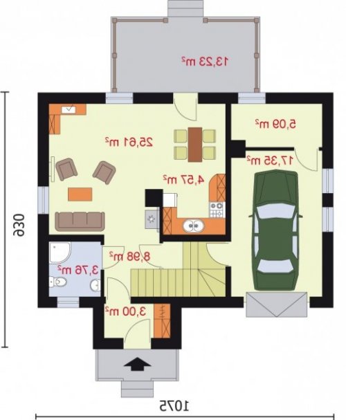 RZUT PARTERU OTTAWA - wersja lustrzana