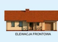 Elewacja projektu KAMPALA - 1