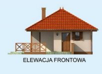 Elewacja projektu VIGO dom letniskowy - 1