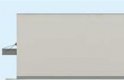 Projekt budynku komercyjnego G238 garażu / magazyn z pomieszczeniami gospodarczymi - elewacja 3