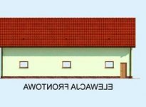 Elewacja projektu G229A - 1 - wersja lustrzana