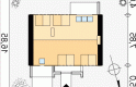 Projekt domu tradycyjnego Vigo 2 - usytuowanie - wersja lustrzana
