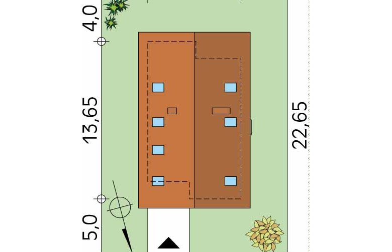 Projekt domu wielorodzinnego Lupus 2 - Usytuowanie