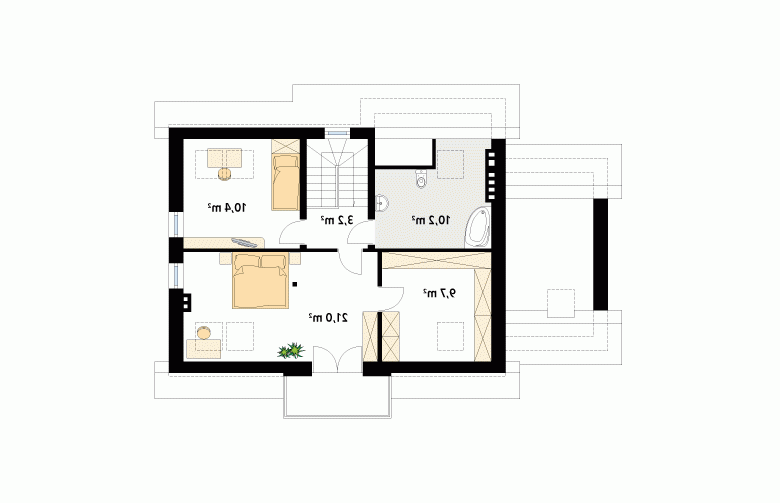 Projekt domu wielorodzinnego Dudek 4 - 