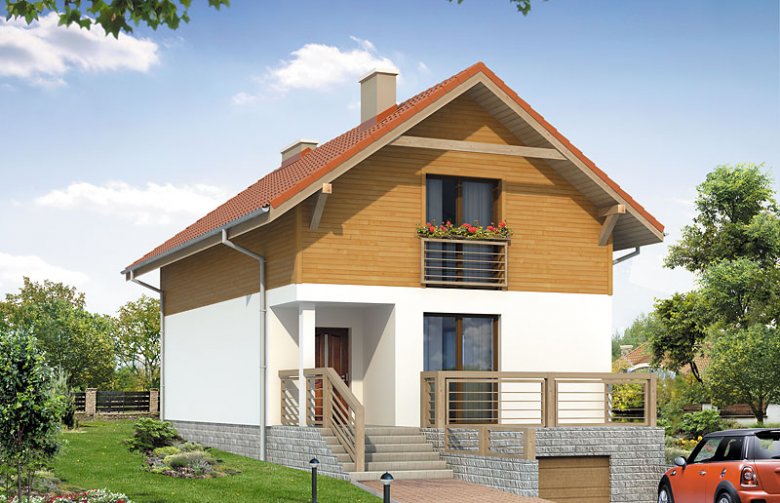 Projekt domu tradycyjnego Słonka