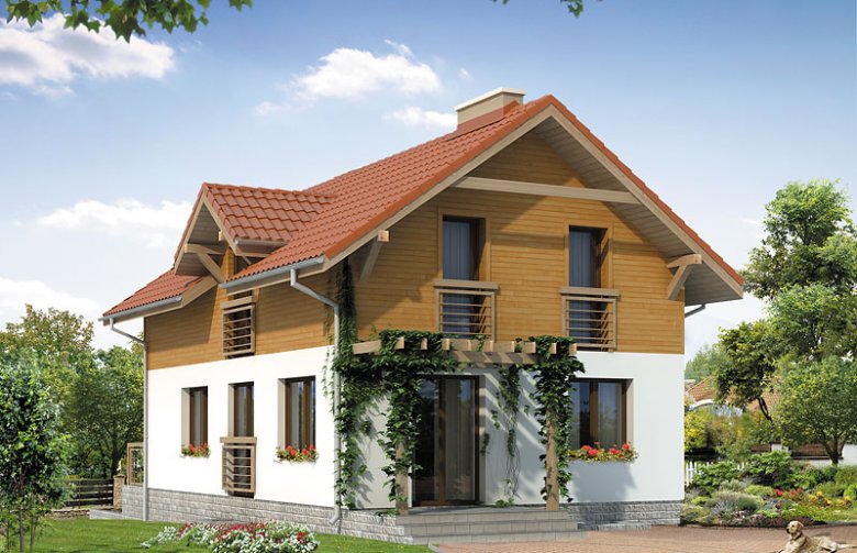 Projekt domu tradycyjnego Słonka