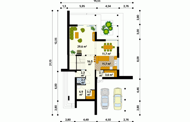 Projekt domu szkieletowego Horus - 