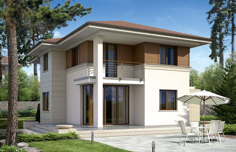 Projekt domu tradycyjnego Cyprys 2