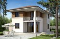 Projekt domu tradycyjnego Cyprys 2 - wizualizacja 1