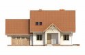 Projekt domu tradycyjnego Pliszka 3 - elewacja 1