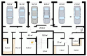 Projekt domu szkieletowego Lazur 3 - 