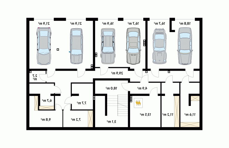 Projekt domu szkieletowego Lazur 3 - 