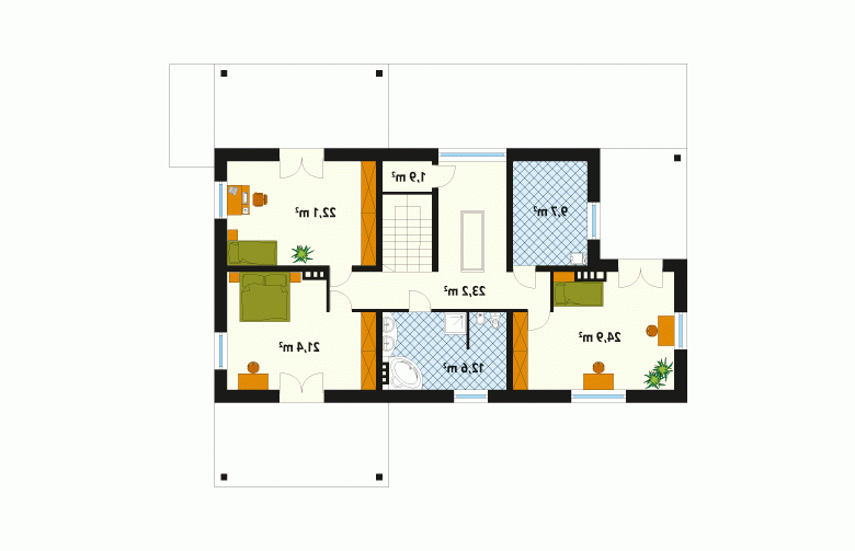 Projekt domu wielorodzinnego Kasztan - 