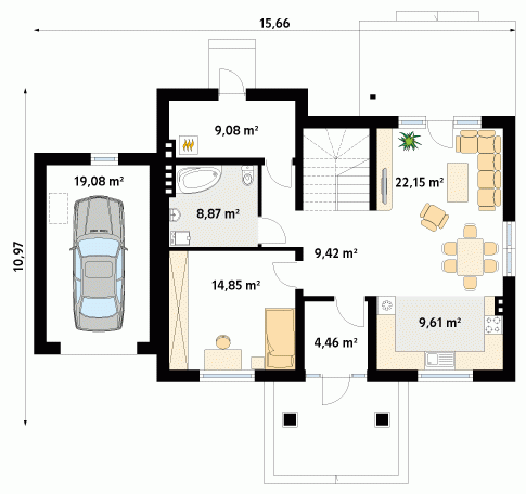 Rzut projektu Dudek