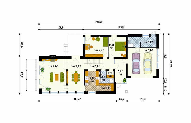 Projekt domu szkieletowego Apollo 2 - 