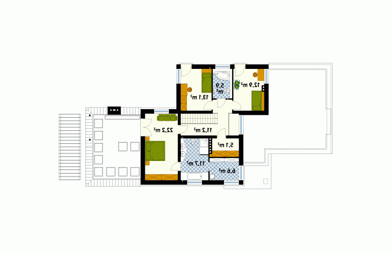 Projekt domu szkieletowego Apollo 2 - 