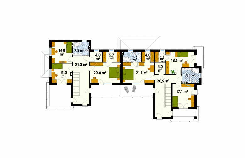 Projekt domu szkieletowego Hydra - 