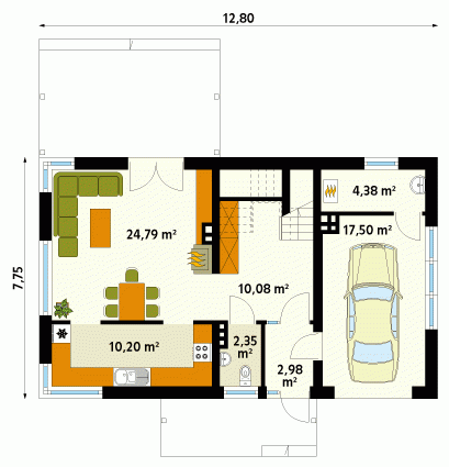 Rzut projektu Magnolia 3