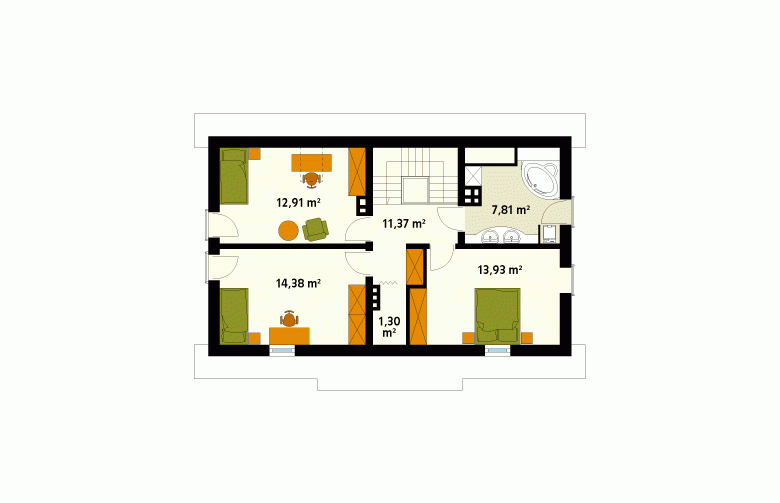 Projekt domu wielorodzinnego Magnolia 3 - 