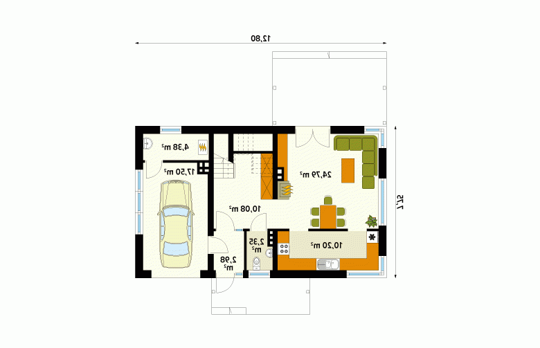 Projekt domu wielorodzinnego Magnolia 3 - 