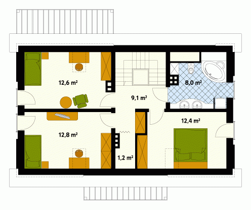 Rzut projektu Magnolia 2