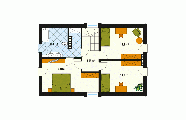 Projekt domu wielorodzinnego Vigo - 