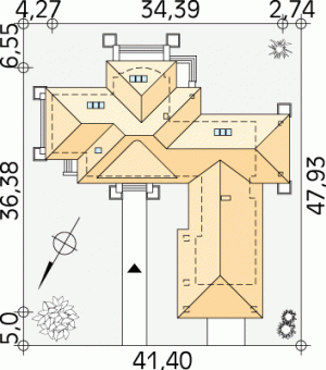 Usytuowanie budynku Astron 2