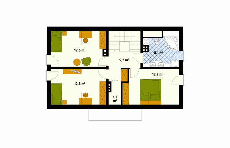 Projekt domu wielorodzinnego Magnolia - 