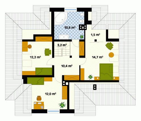 Rzut projektu Wiking