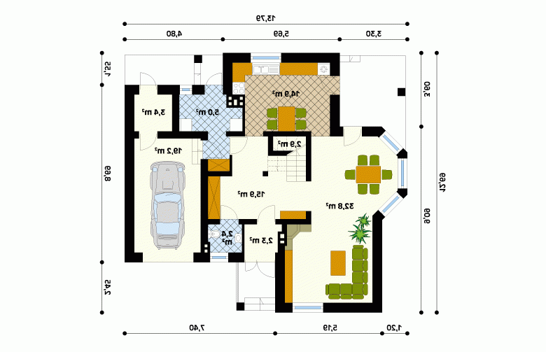 Projekt domu wielorodzinnego Wiking - 