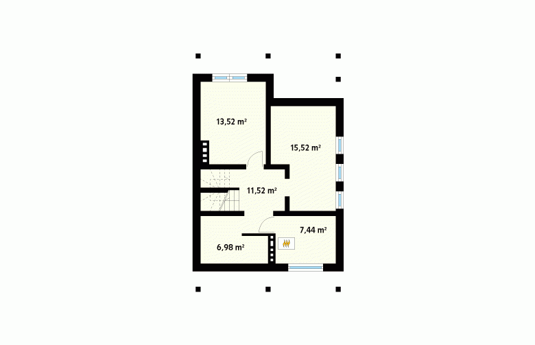 Projekt domu wielorodzinnego Uwertura 2 - 