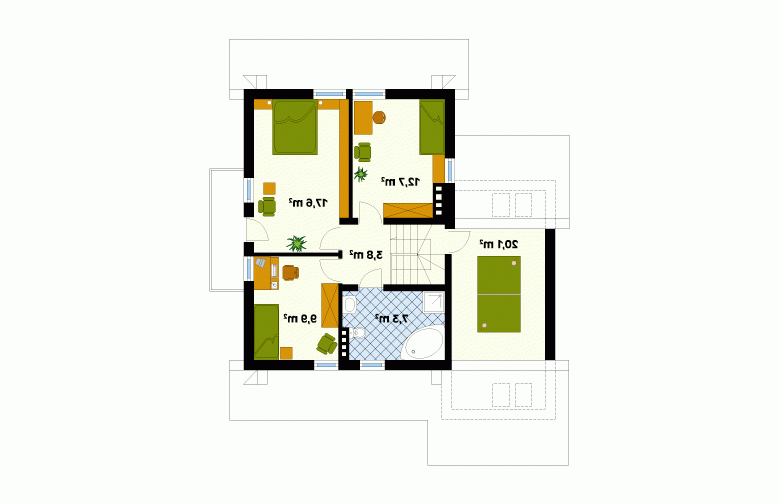 Projekt domu wielorodzinnego Uwertura - 