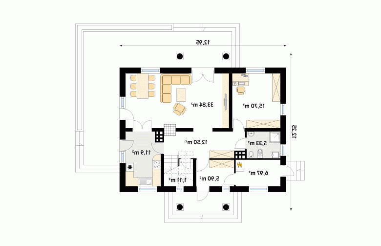 Projekt domu wielorodzinnego Talar - 