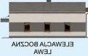 Projekt garażu G262 garaż / magazyn z pomieszczeniami gospodarczymi - elewacja 2