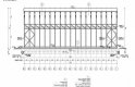 Projekt garażu G263 Wiata garażowa - przekrój 2