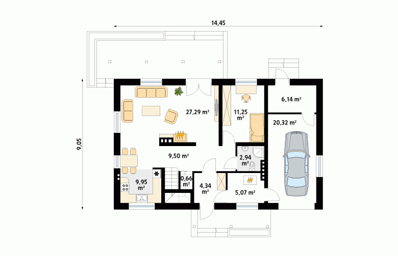 Projekt domu wielorodzinnego Kulczyk - 