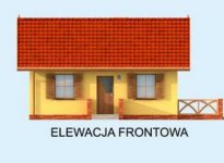 Elewacja projektu TORONTO dom letniskowy - 1