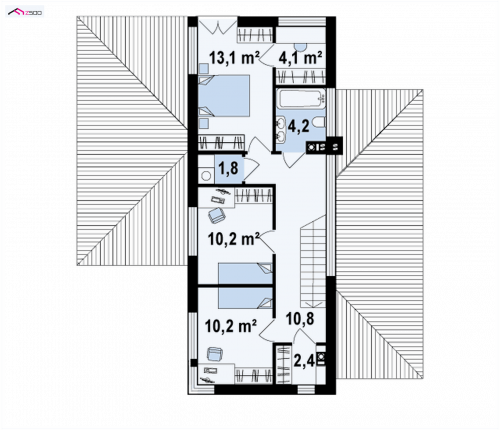 RZUT PODDASZA Zx25