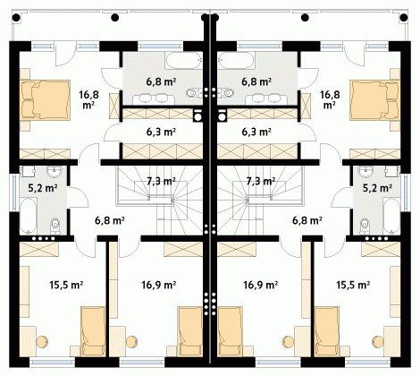 Rzut projektu Larus 2