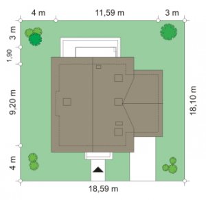 Usytuowanie budynku Gucio 2 (83)