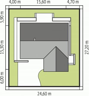 Usytuowanie budynku Alberta G1