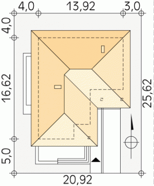 Usytuowanie budynku Neptun 5 dr-T