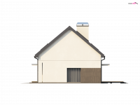 Elewacja projektu Z183 - 4 - wersja lustrzana