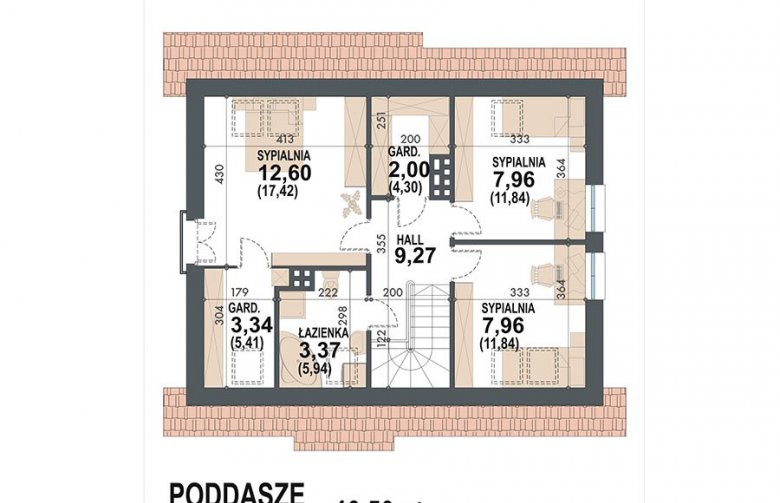 Projekt domu wielorodzinnego Rusałka - 